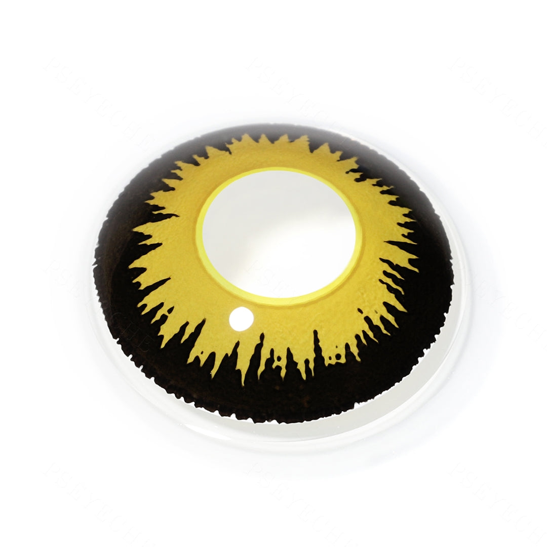 Marvel Yellow Werewolf Contacts Secondary image