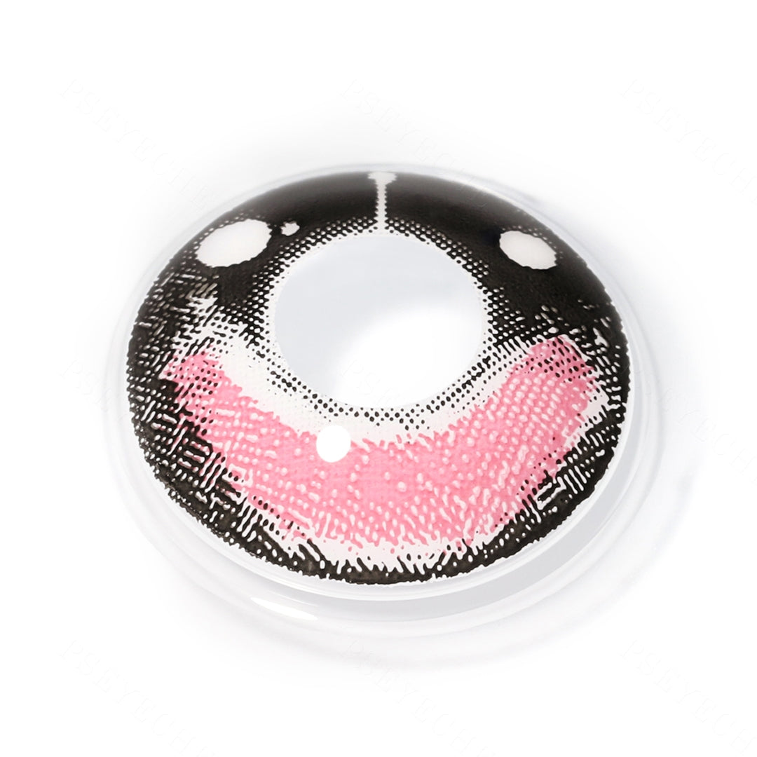 Crazy Clown Contact Lenses Secondary image
