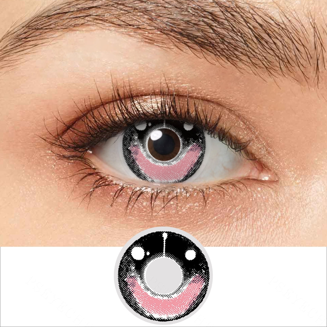 Crazy Clown Contact Lenses Main image