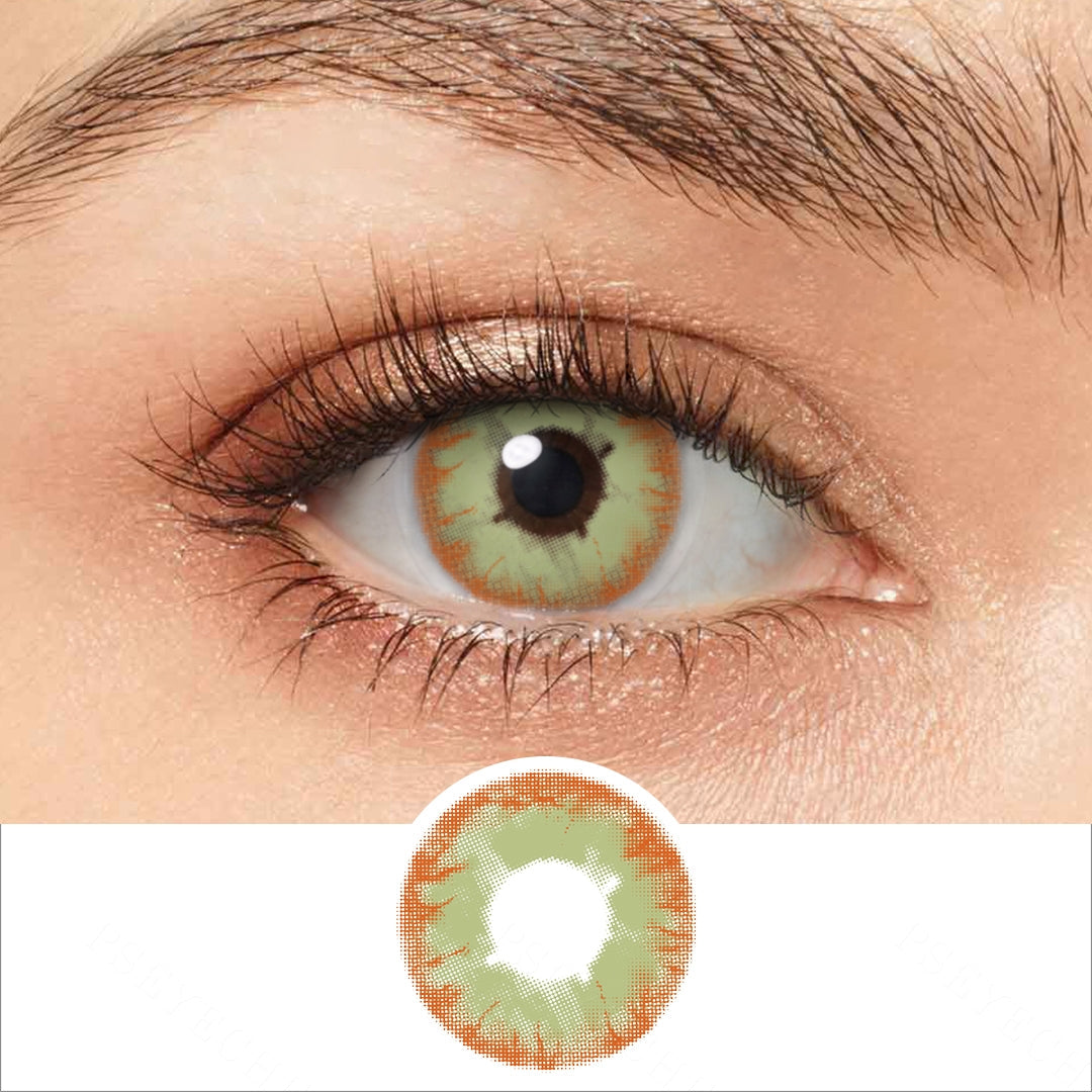 Red Yellow Bloodshot Contacts Main image