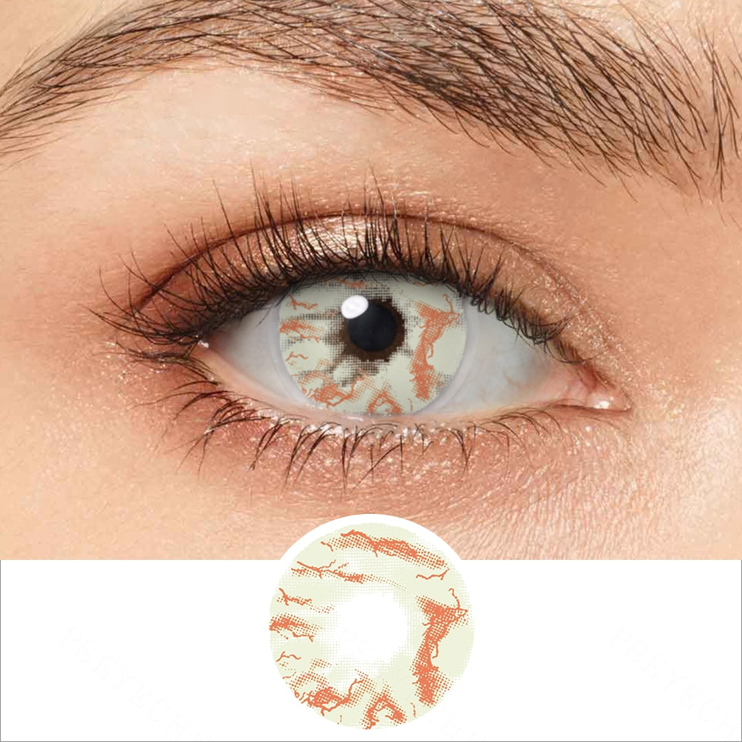 Bloodstain Mottled Contact Lenses Main image