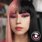 Girly Pink Anime Contacts