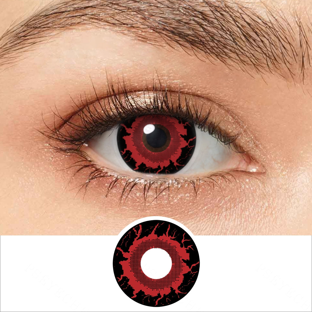 Red Flame Crack Ccontacts Main image