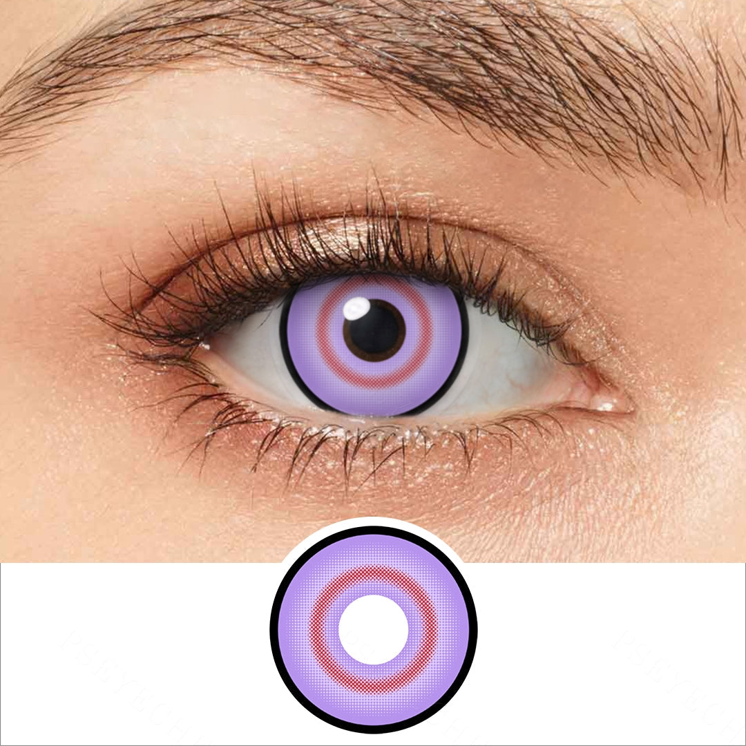 Lucy Cyberpunk Purple Contacts Main image