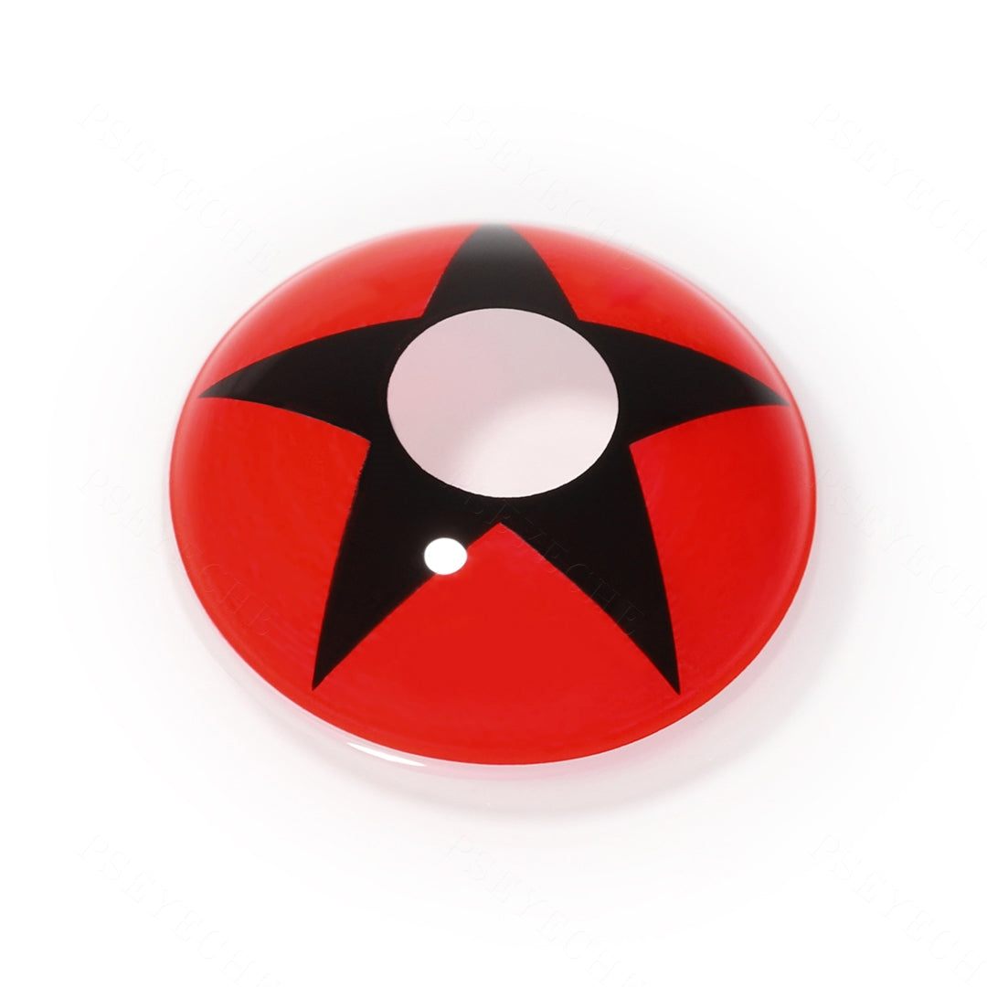 Red Black Pentagram Contacts Secondary image
