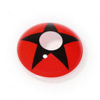 Red Black Pentagram Contacts
