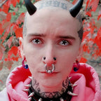White Pentagram Contacts