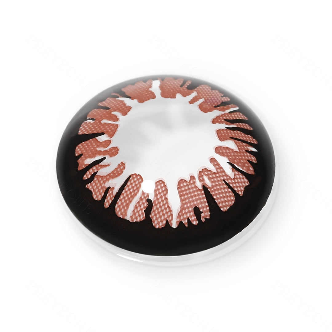 Glamor Brown Contact Lenses Secondary image