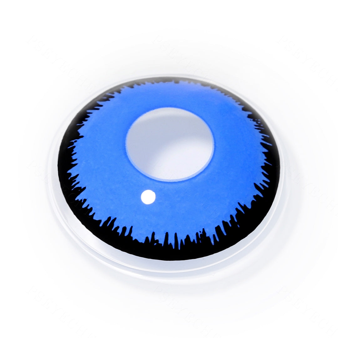 Twilight Space Blue Werewolf Contacts Secondary image