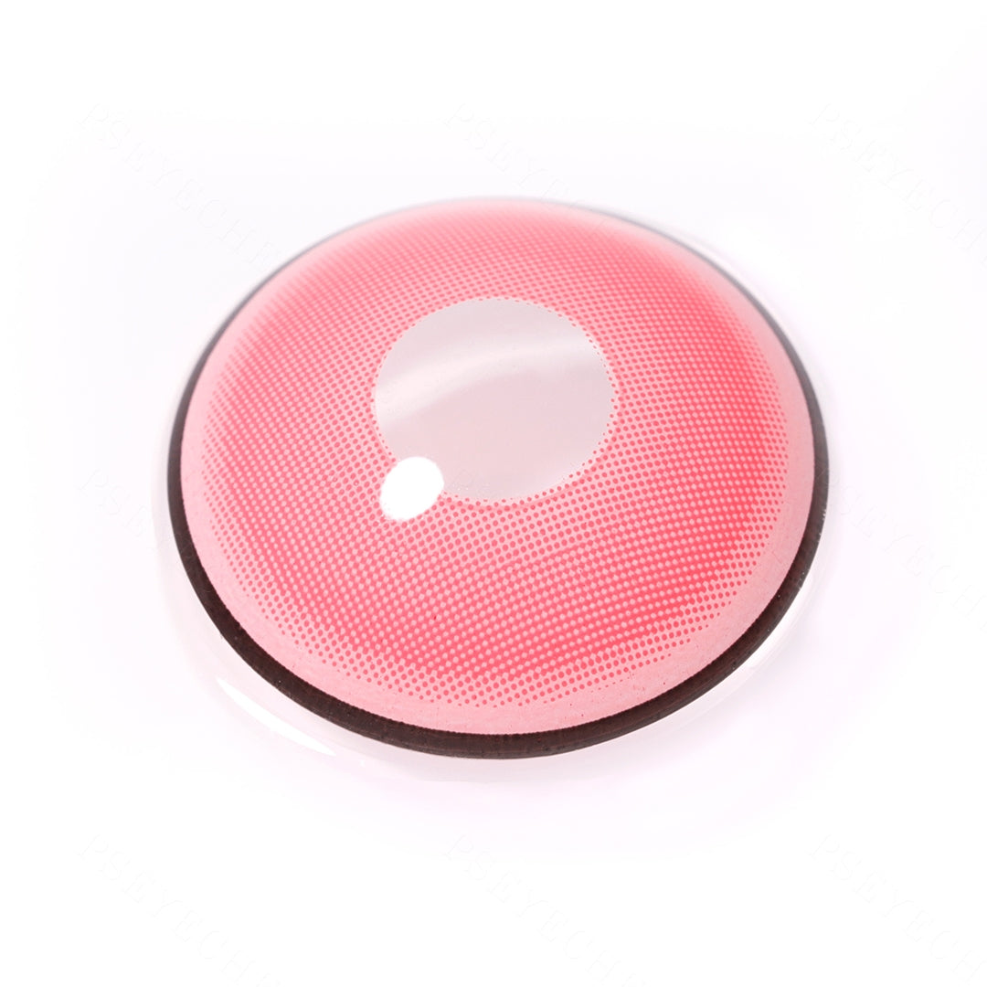 Pink Nezuko Eye Contacts Secondary image