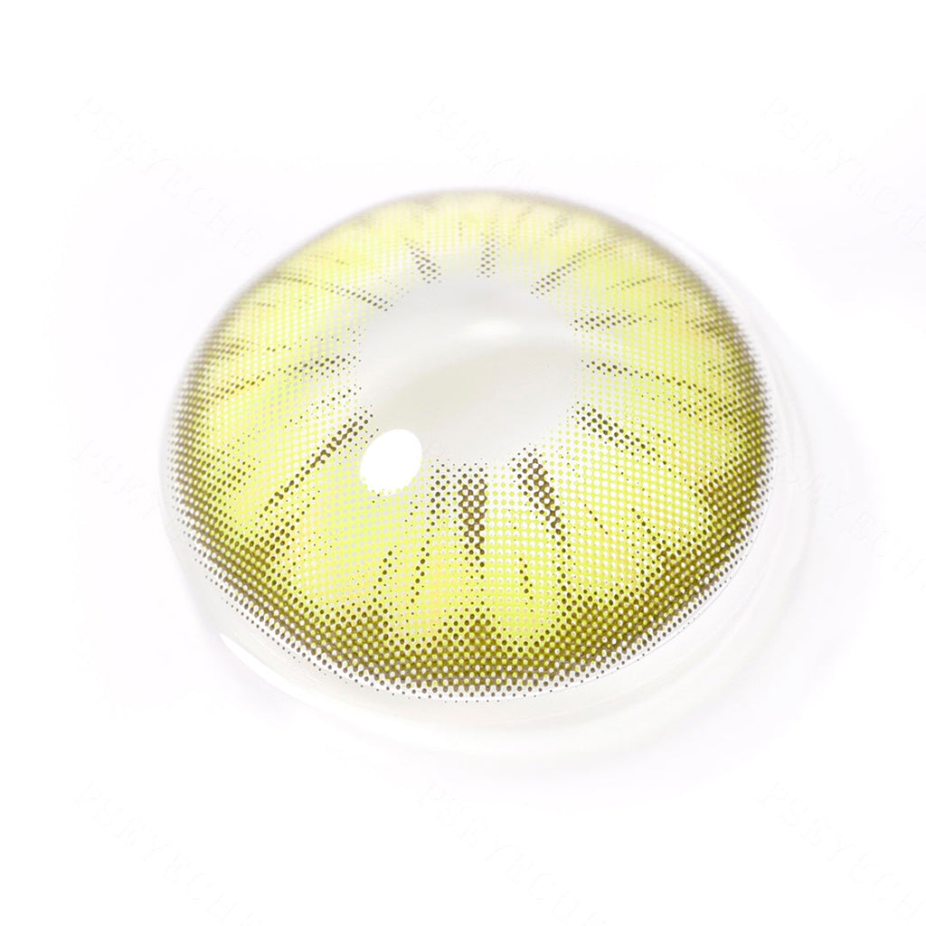 Yellow Avatar Contact Lenses