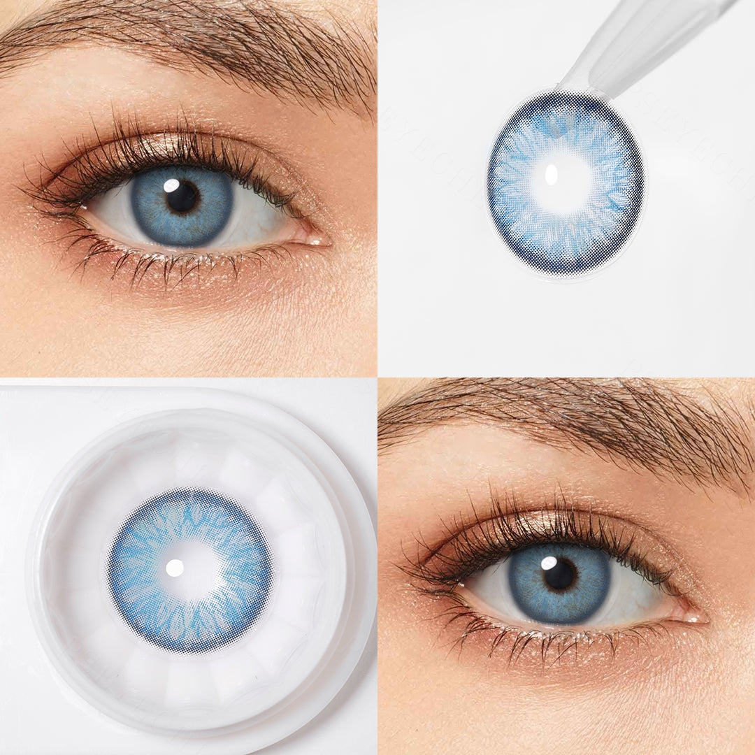 Light Blue Avatar Contact Lenses