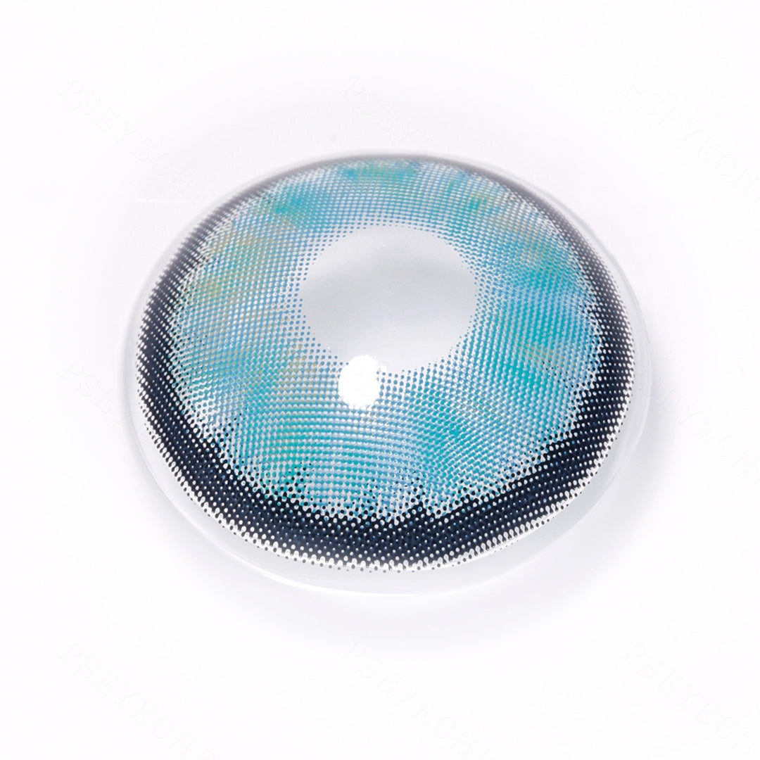 Dark Blue Avatar Contact Lenses Secondary image