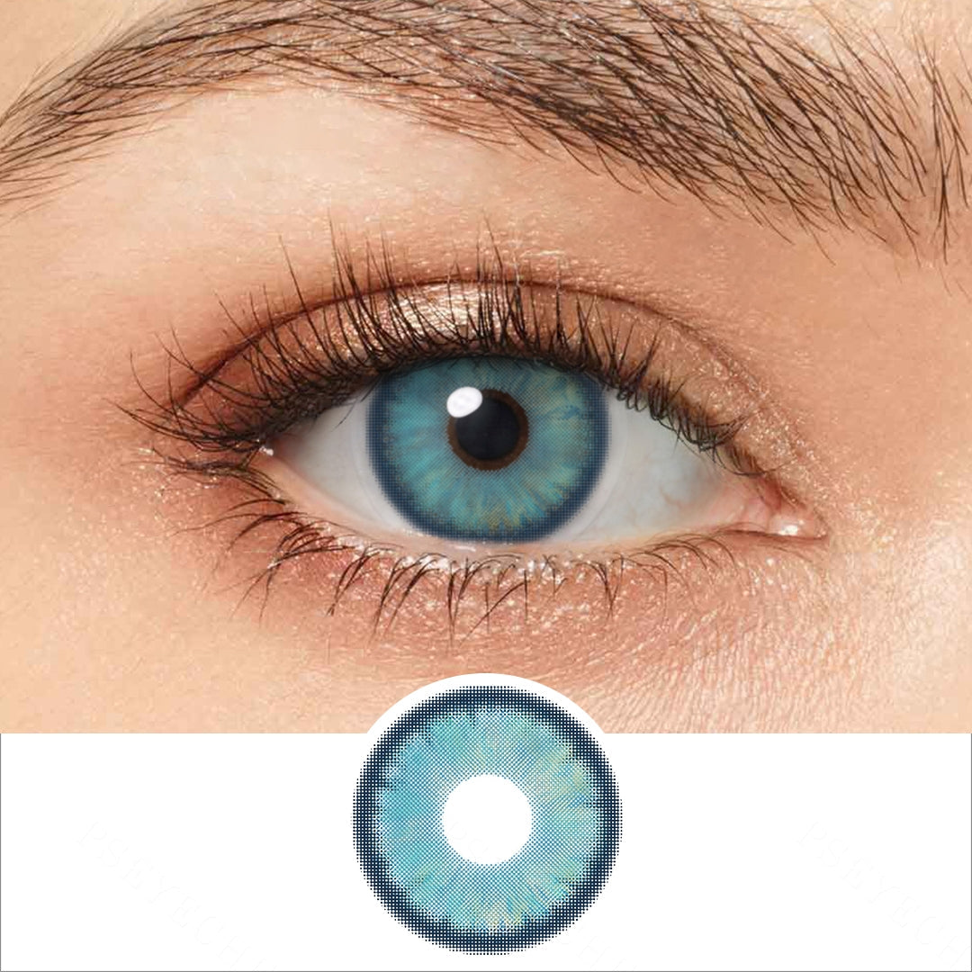 Dark Blue Avatar Contact Lenses Main image