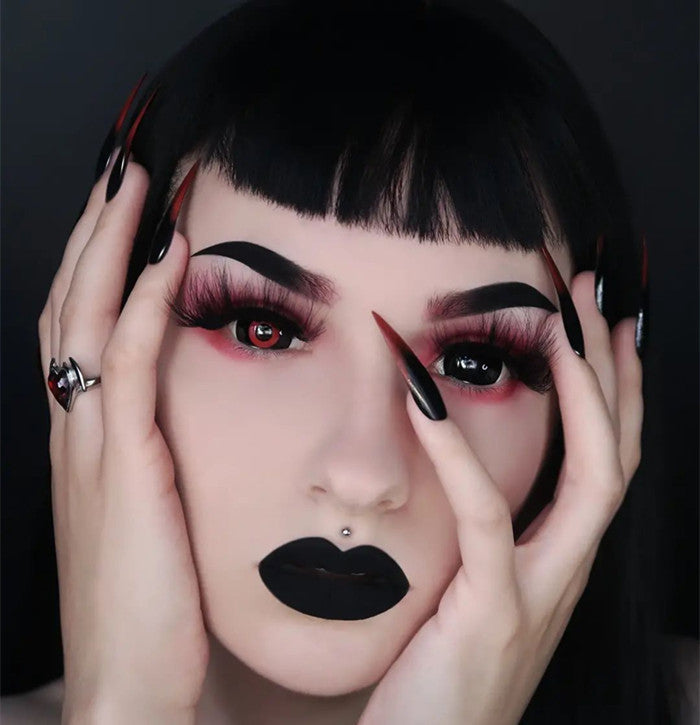 Tokyo Ghoul Black And Red Mini Sclera Contacts