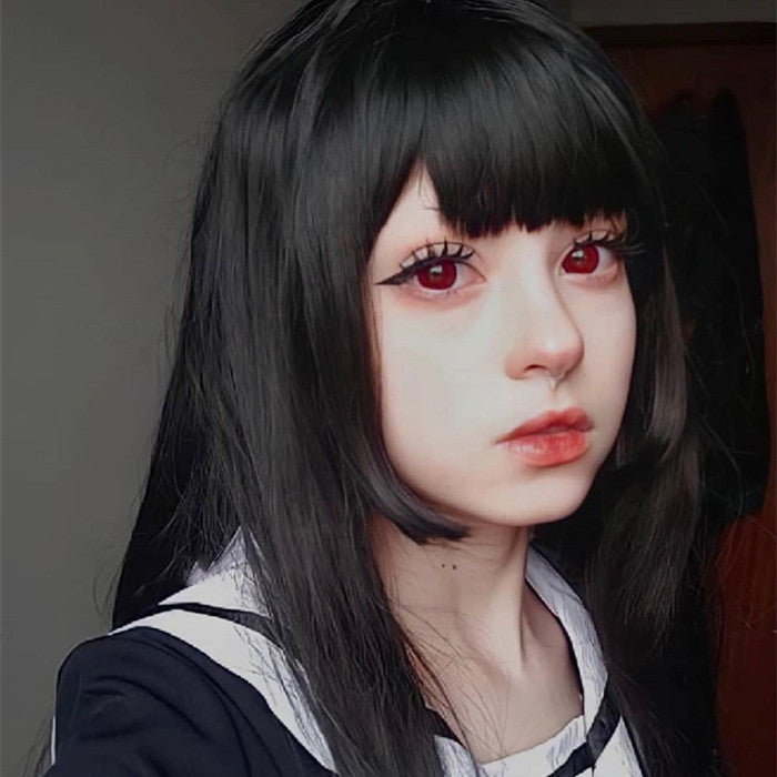 All Red Mini Sclera Contacts